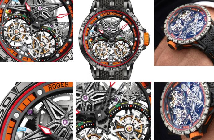 Roger Dubuis Double Flying Tourbillon Watch