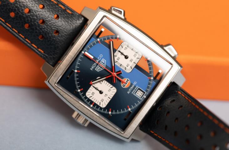 AAA TAG Heuer Monaco x Gulf Chronograph Calibre 11