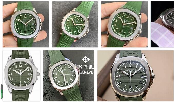 Patek Philippe Aquanaut green