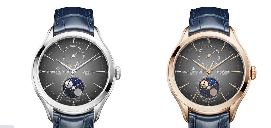 Baume and Mercier moonphase