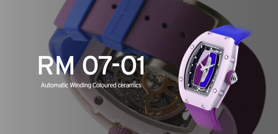 RM 07-01 Automatic Winding Coloured ceramics